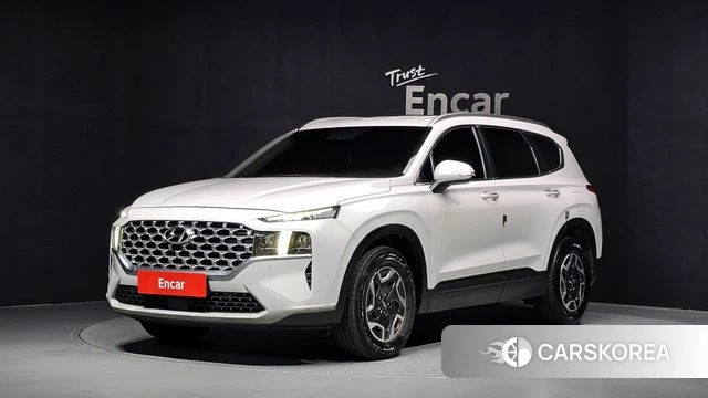 Hyundai The New Santa Fe 2021 Белый из Кореи