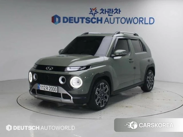 Hyundai Casper 2022 Зеленый из Кореи