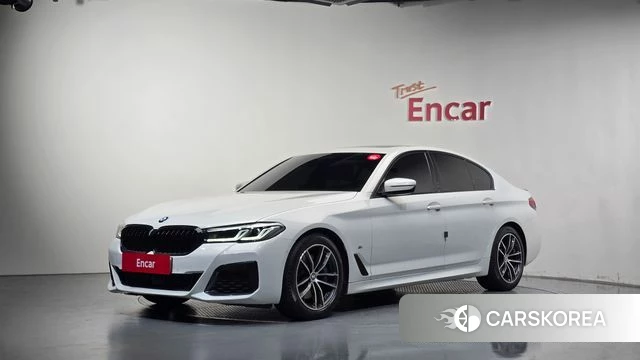 BMW 5 Series (G30) 2021 Белый из Кореи