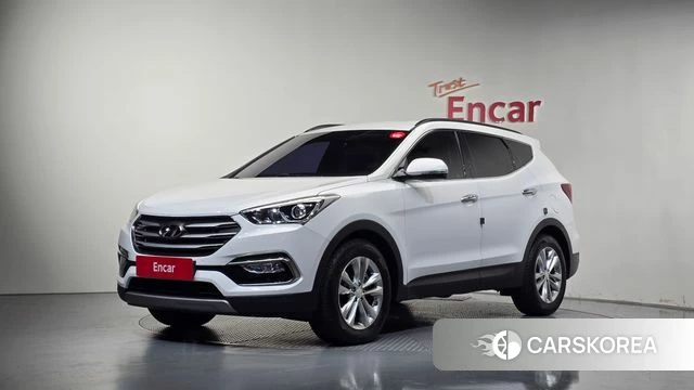 Hyundai Santa Fe The Prime 2018 Белый из Кореи