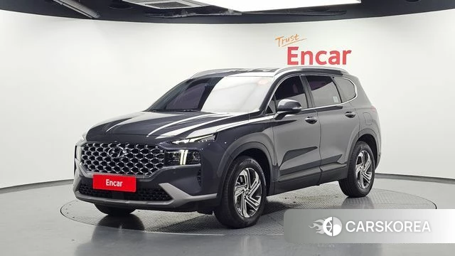 Hyundai The New Santa Fe 2021 Серый из Кореи