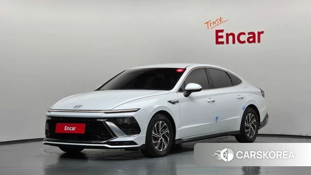 Hyundai Sonata D Edge Hybrid (DN8) 2023 Белый из Кореи