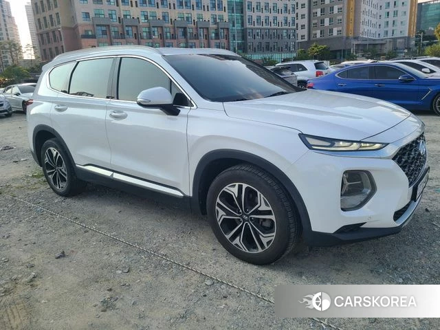 Hyundai Santa Fe TM 2019 Белый из Кореи