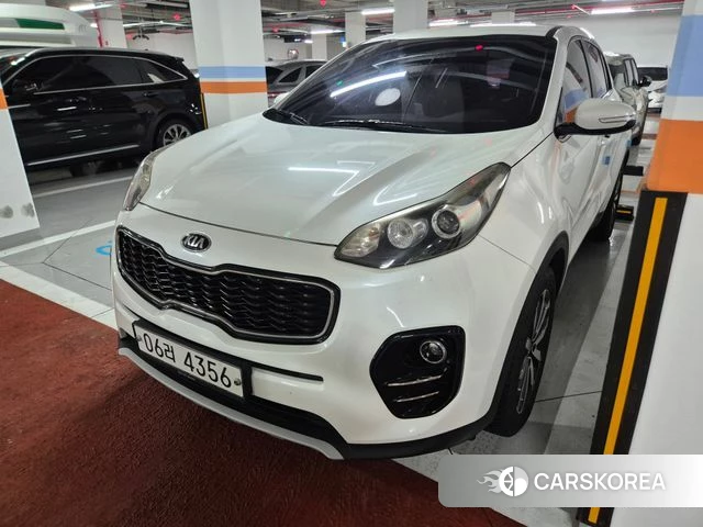 Kia Sportage 4th Generation 2018 Белый из Кореи
