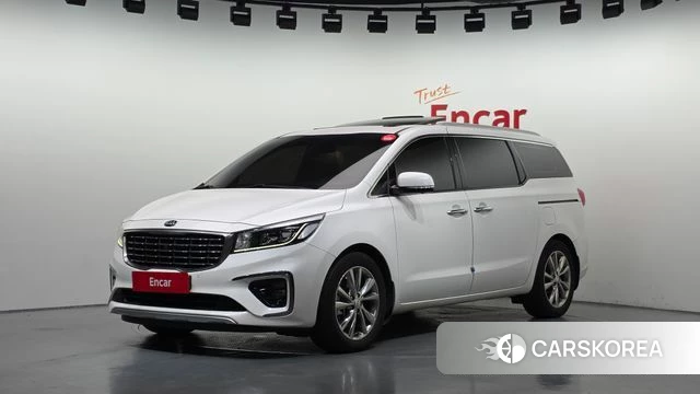 Kia The New Carnival 2019 Белый из Кореи