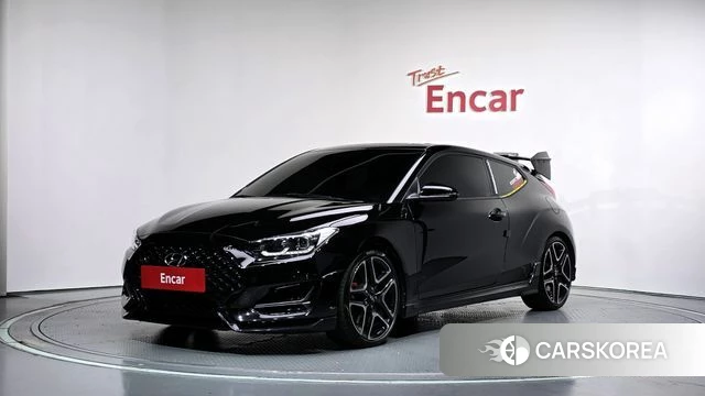 Hyundai Veloster (JS) 2022 Черный из Кореи