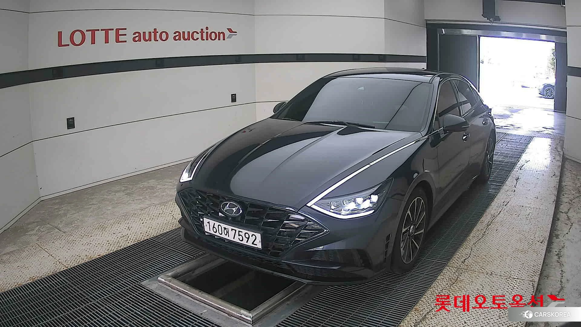 Hyundai Sonata 2022 Oxford Blue Metallic из Кореи