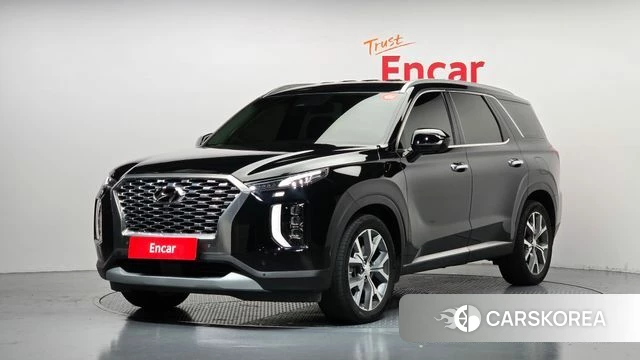 Hyundai Palisade 2022 Черный из Кореи