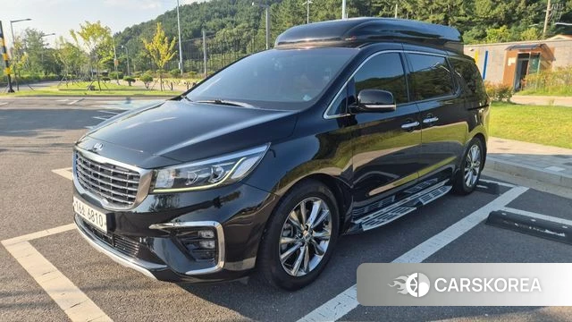 Kia The New Carnival 2018 Черный из Кореи