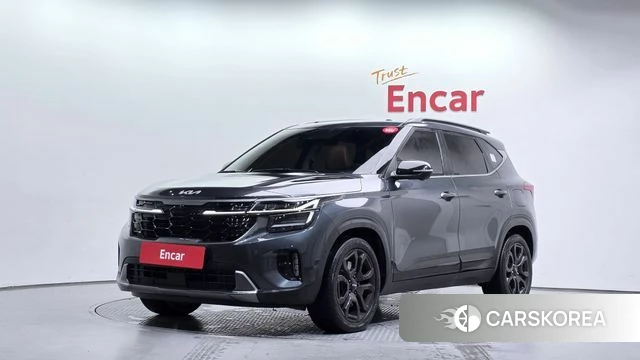 Kia The New Seltos 2023 Серый из Кореи