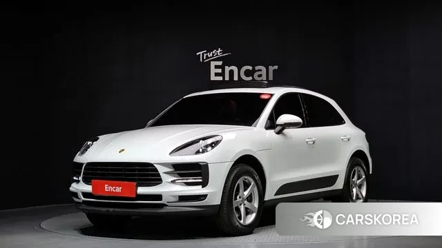 Porsche Macan 2021 Белый из Кореи