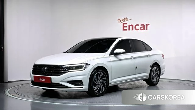 Volkswagen 7th Generation of Jetta 2021 Белый из Кореи