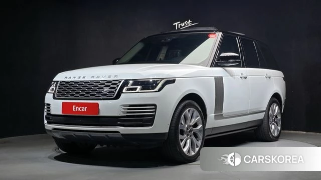 Land Rover Range Rover 4th Generation 2018 Белый из Кореи