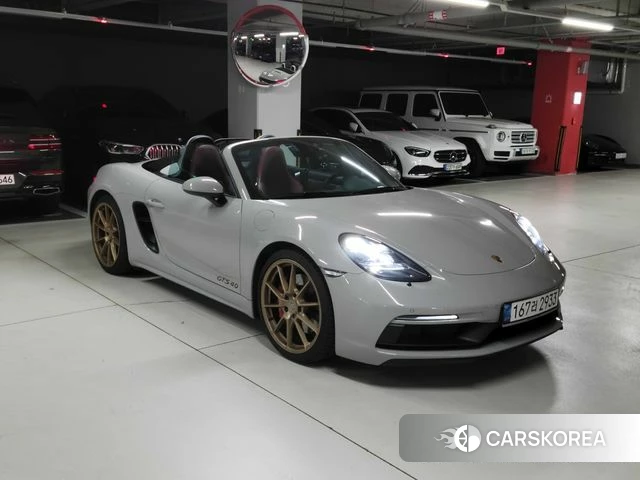 Porsche 718 Cayman 2021 Серебряный из Кореи