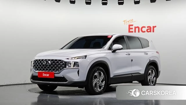 Hyundai The New Santa Fe 2021 Белый из Кореи
