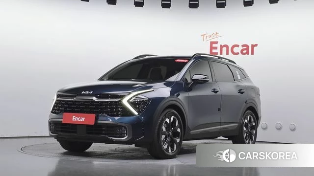 Kia Sportage 5th Generation 2021 Синий из Кореи