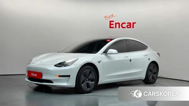 Tesla Model 3 2020 Белый из Кореи