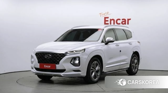 Hyundai Santa Fe TM 2019 Белый из Кореи