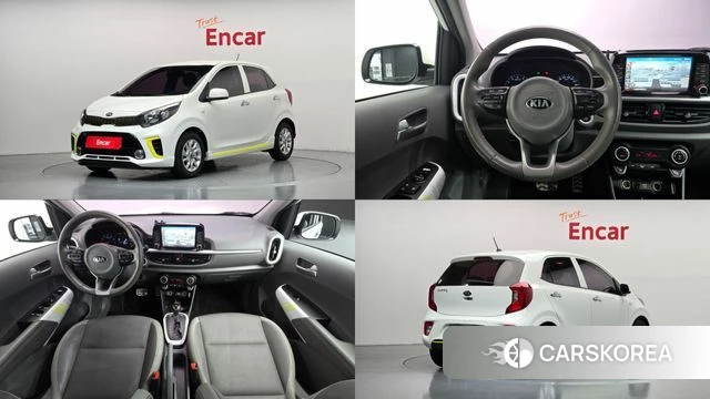 Kia All New Morning (JA) 2018 Белый из Кореи