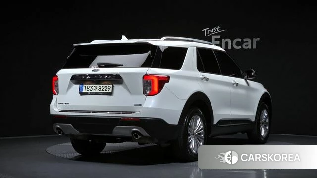 Ford Explorer 6th Generation 2020 Белый из Кореи