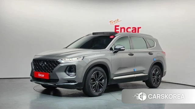 Hyundai Santa Fe TM 2018 Серый из Кореи