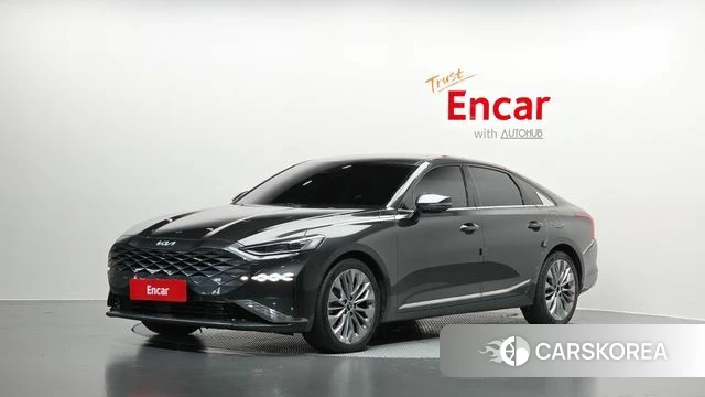Kia K8 2021 Серый из Кореи