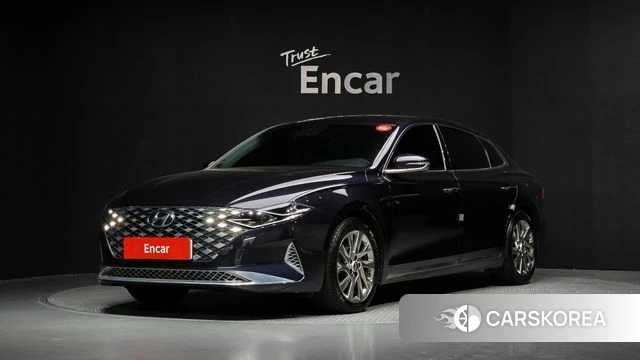 Hyundai The New Grandeur IG Hybrid 2021 Синий из Кореи