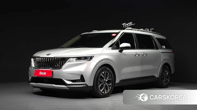 Kia Carnival 4th generation 2021 Серебряный из Кореи
