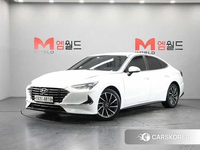 Hyundai Sonata (DN8) 2019 Белый из Кореи