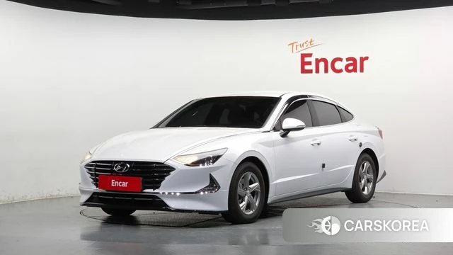 Hyundai Sonata (DN8) 2019 Белый из Кореи, фото 2