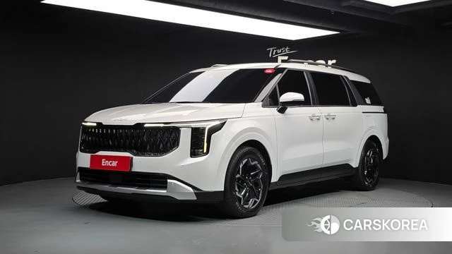 Kia The New Carnival 4th Generation 2025 Белый из Кореи