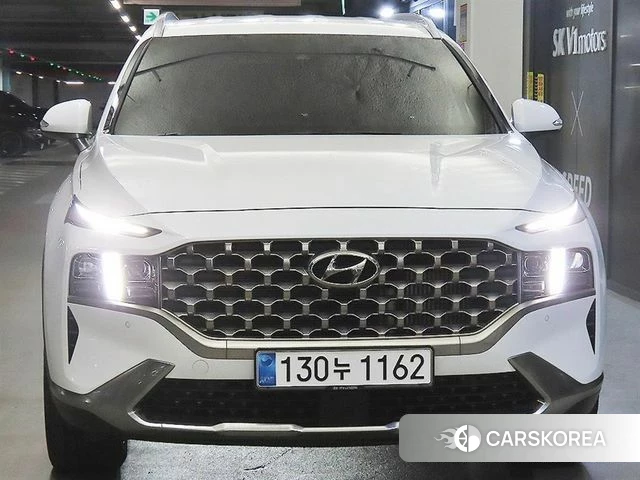 Hyundai The New Santa Fe 2023 Белый из Кореи