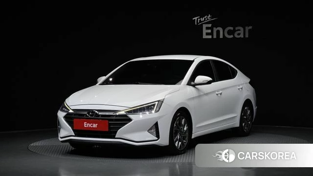 Hyundai The New Avante AD 2018 Белый из Кореи