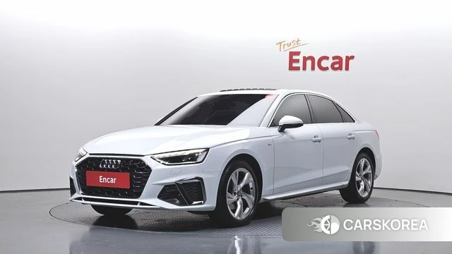 Audi A4 (B9) 2020 Белый из Кореи