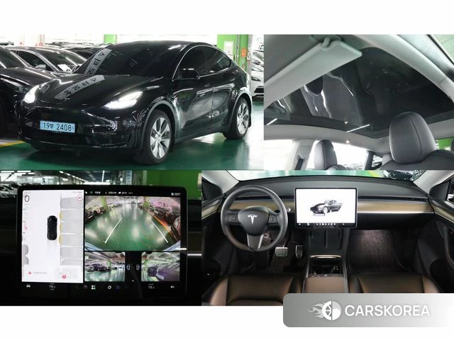 Tesla Model Y 2023 Черный из Кореи