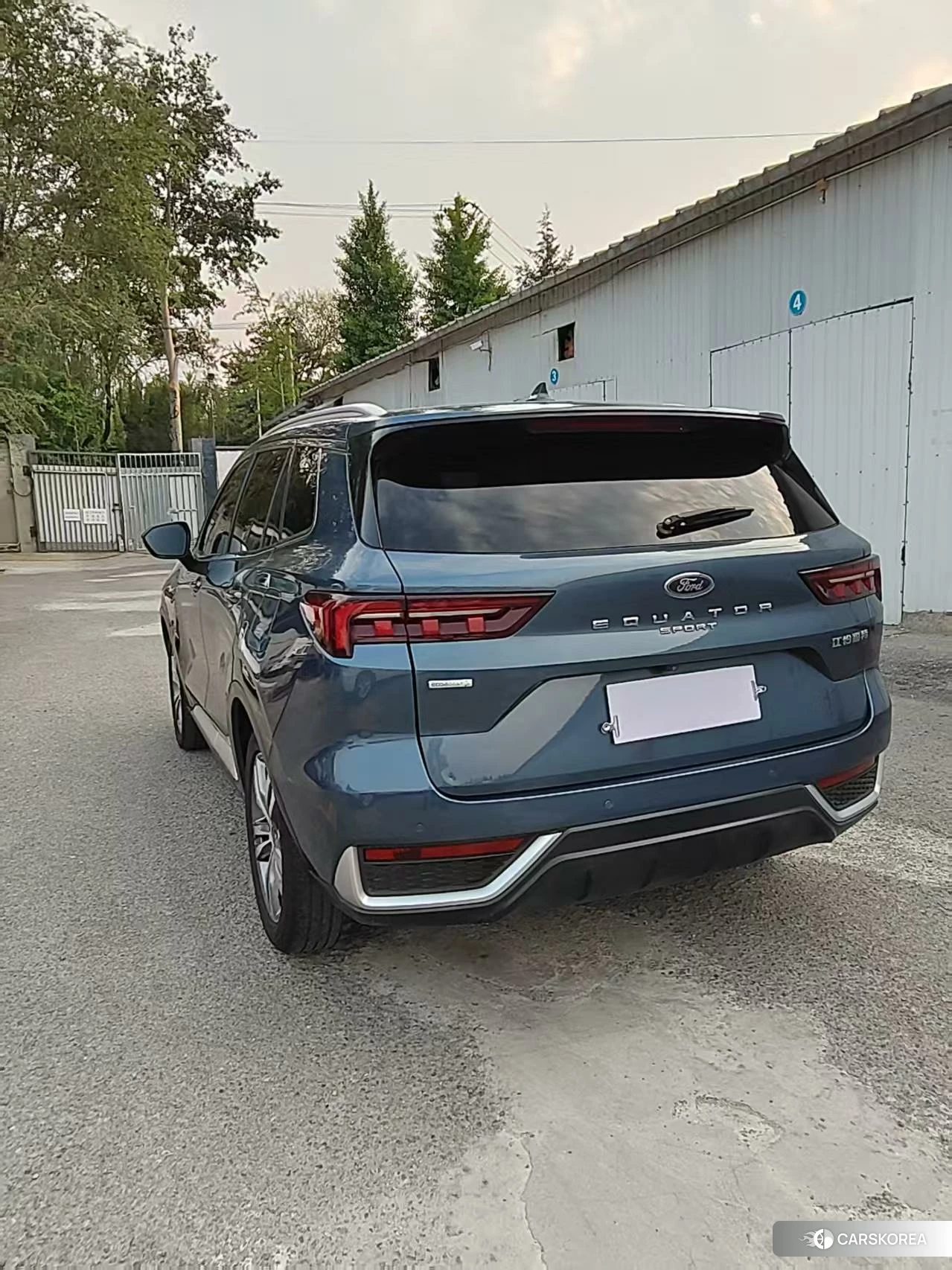 Ford Equator 2023 Синий из Китая