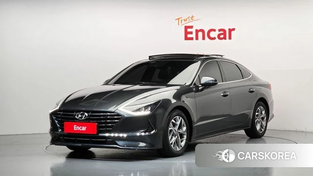 Hyundai Sonata (DN8) 2019 Черный из Кореи