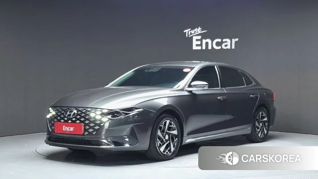 Hyundai The New Grandeur IG Hybrid 2020 Черный из Кореи