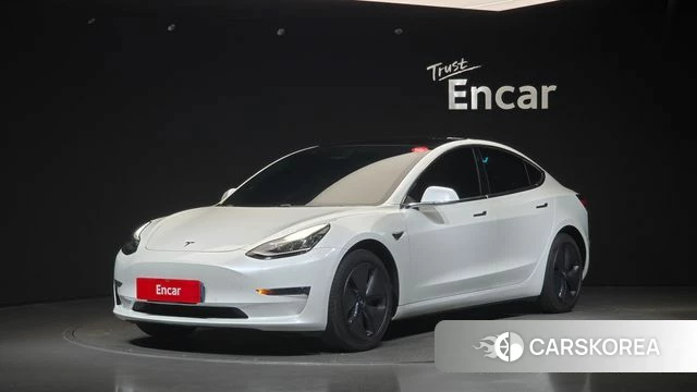 Tesla Model 3 2020 Белый из Кореи