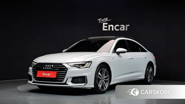 Audi A6 (C8) 2021 Белый из Кореи