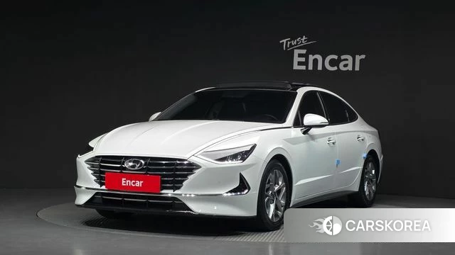Hyundai Sonata (DN8) 2019 Белый из Кореи