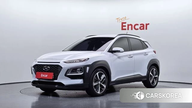 Hyundai Kona 2018 Белый из Кореи