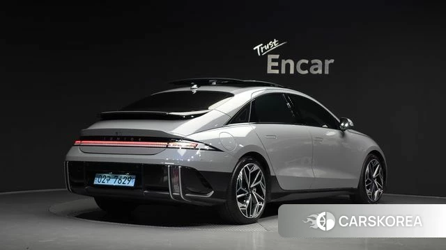 Hyundai Ionic 6 2023 Серый из Кореи