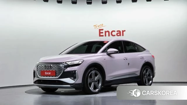 Audi Q4 e-Tron (F4) 2025 Розовый из Кореи