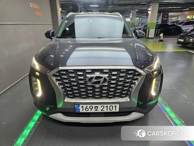 Hyundai Palisade 2022 Черный из Кореи