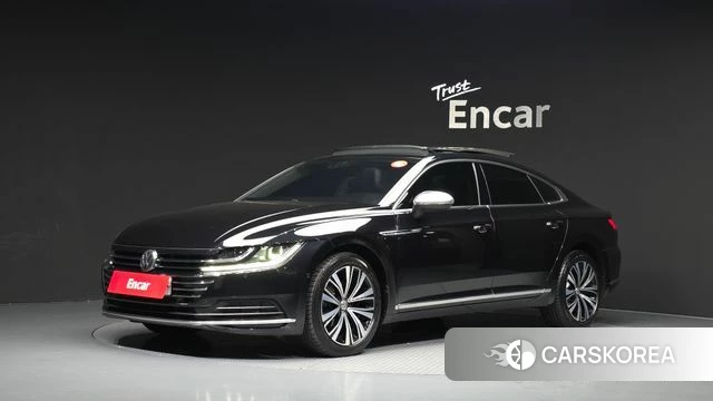 Volkswagen Arteon 2019 Черный из Кореи