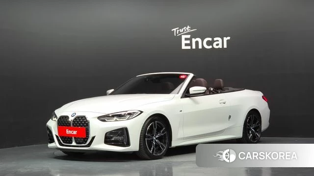 BMW 4 Series (G22) 2021 Белый из Кореи