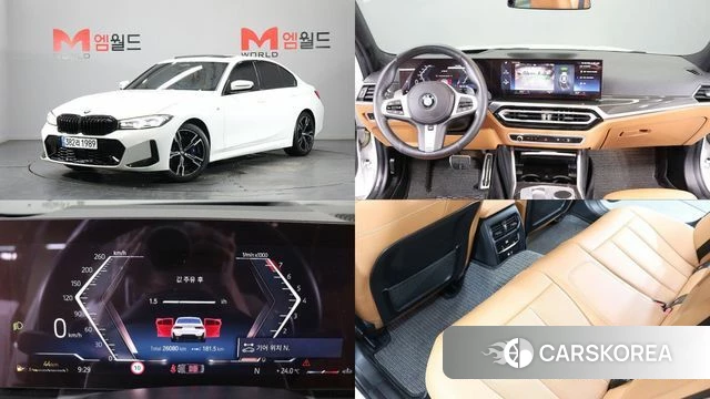 BMW 3 Series (G20) 2022 Белый из Кореи