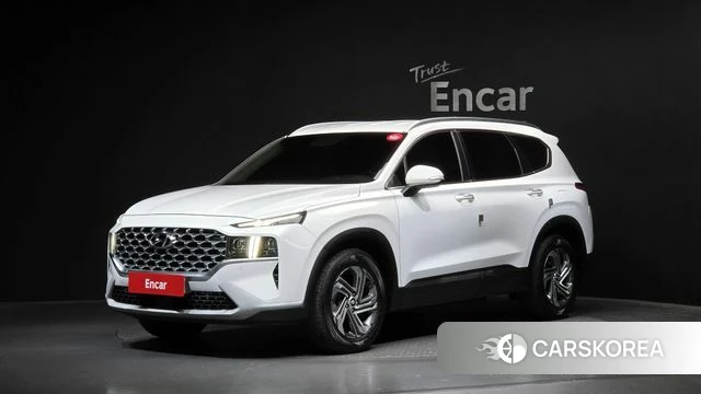 Hyundai The New Santa Fe 2021 Белый из Кореи