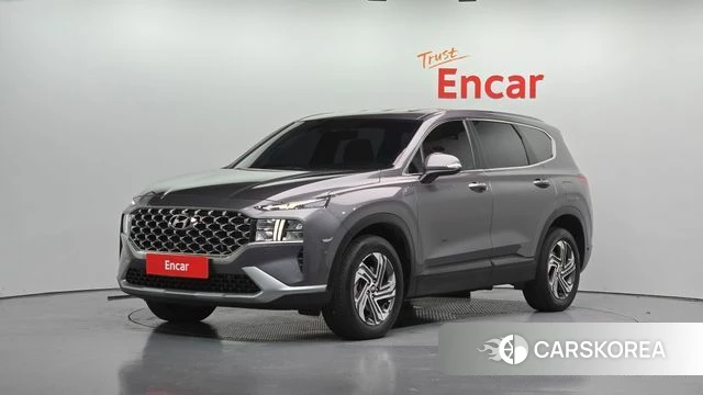 Hyundai The New Santa Fe 2022 Серый из Кореи